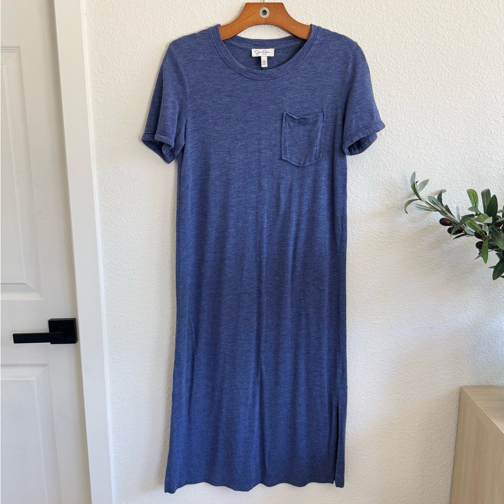 Jessica Simpson Blue Midi Dress